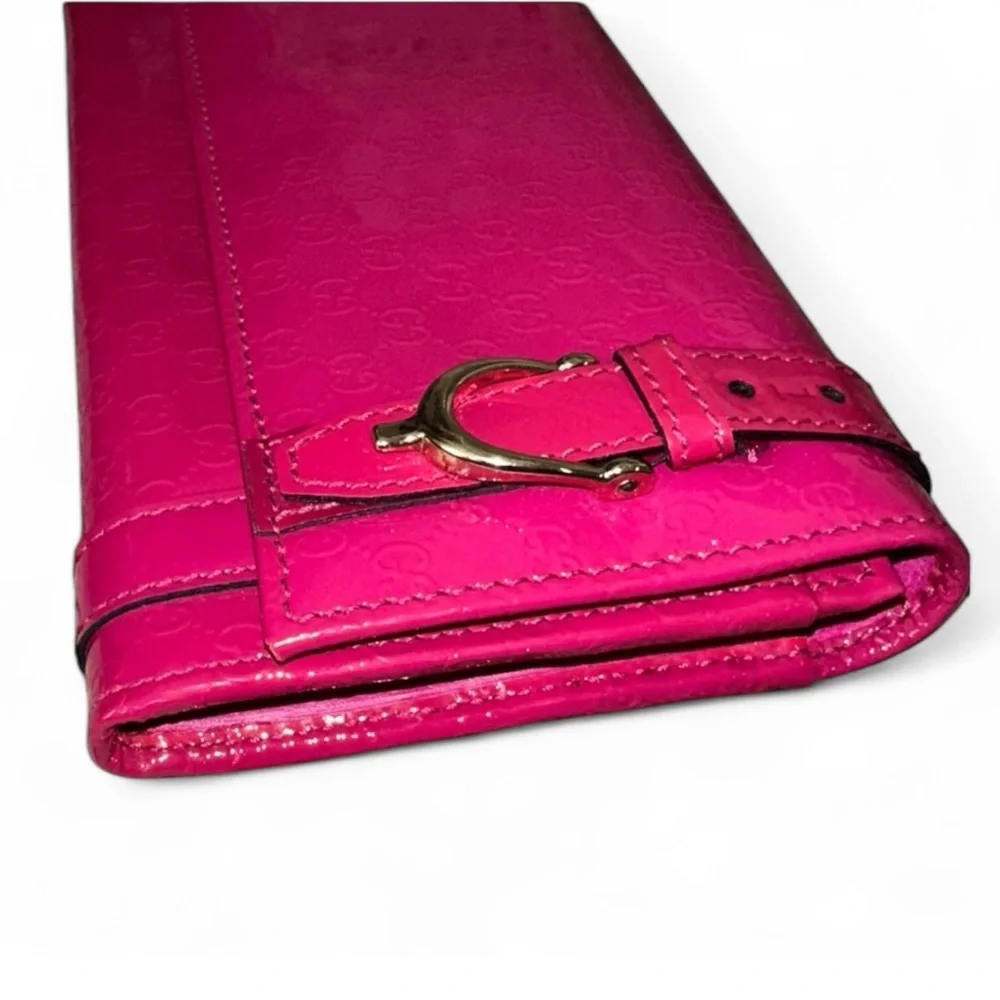 Gucci Guccissima Patent Leather Wallet - Picture 3 of 7
